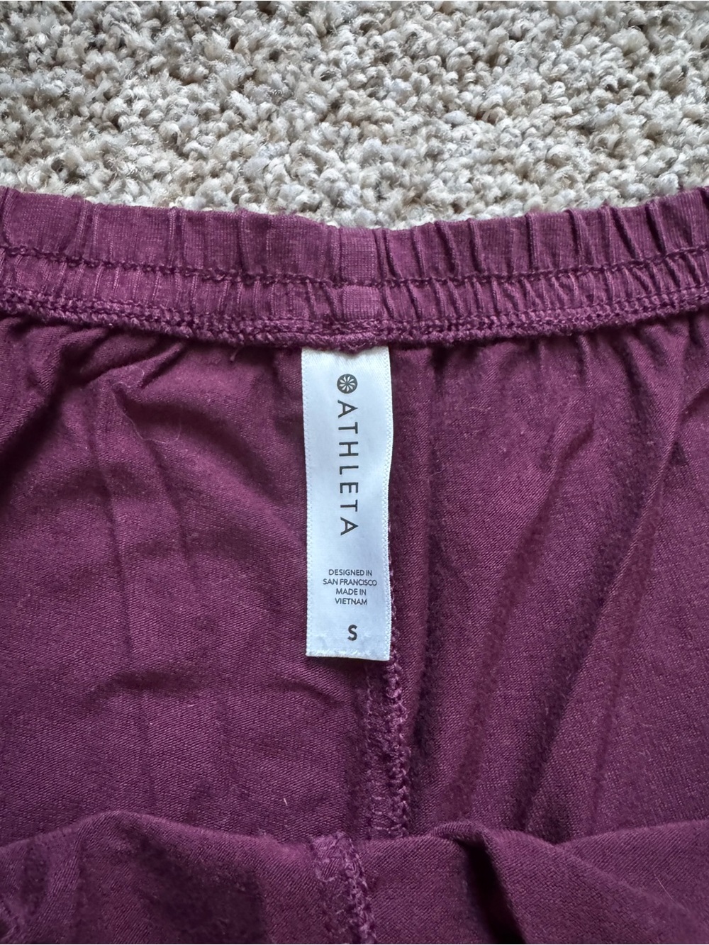 Athleta Nighttime Bliss Sleep Cami Short Set S Purple - Picture 5 of 8